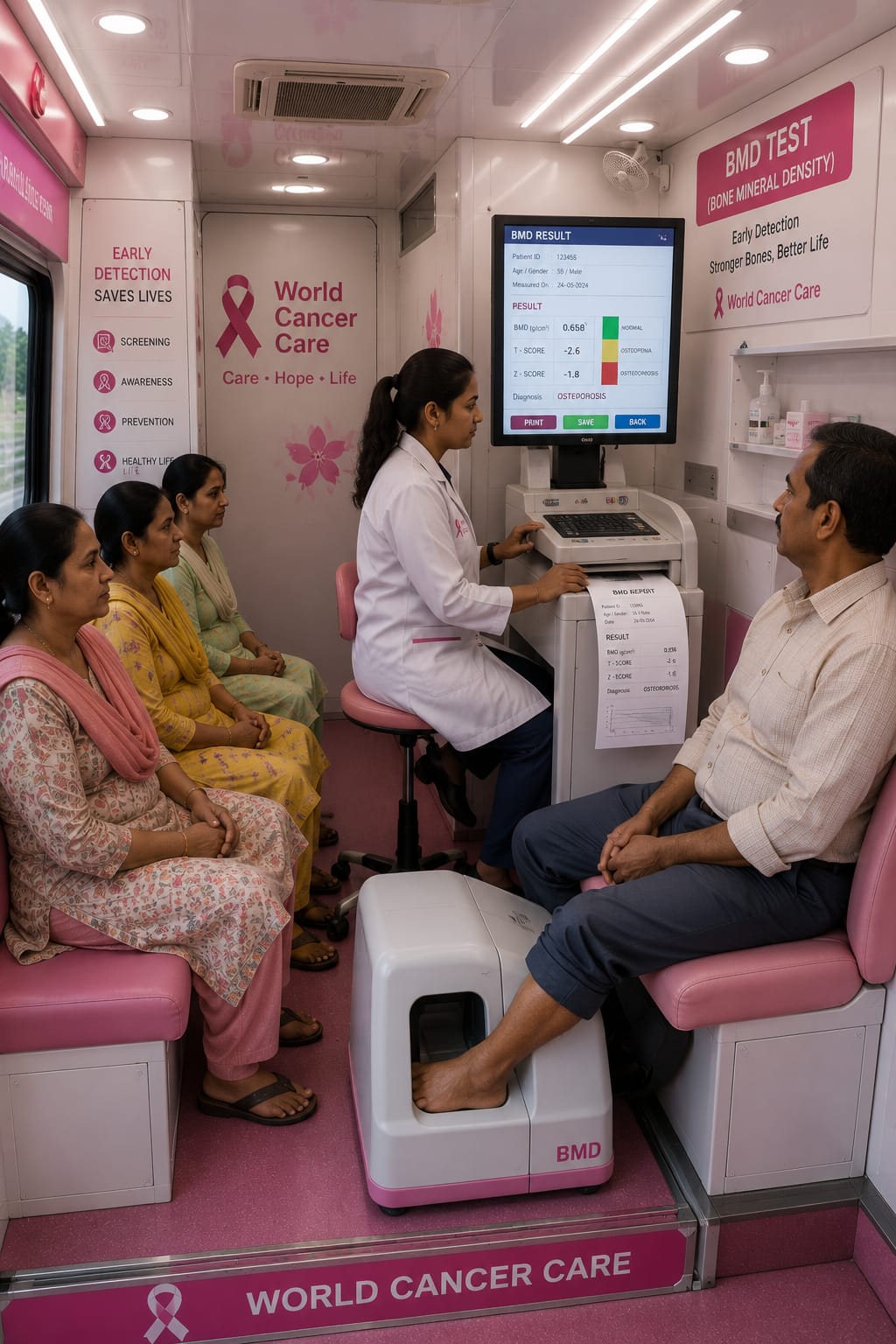 Bone mineral density BMD test