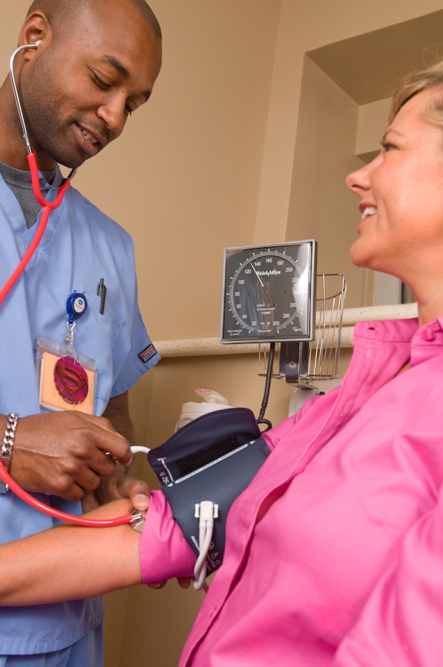 Diabetes screening at camp